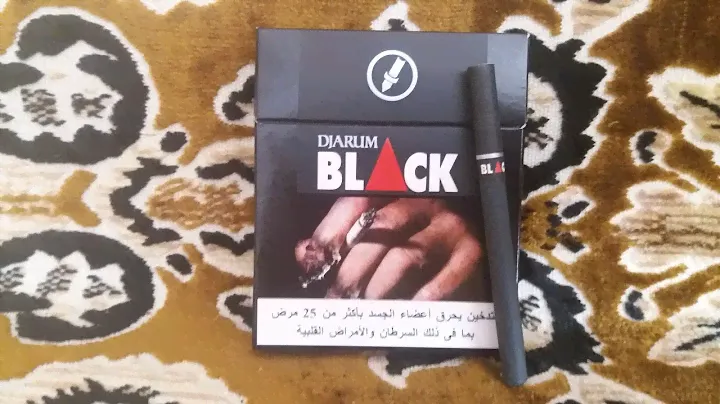 Кретеки из Индонезии Djarum Black