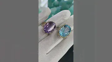 Роскошные 🔥💎585 проба аметист топаз бриллианты 💎 Цена по 175.000₽ для заказа тел.+9896658584