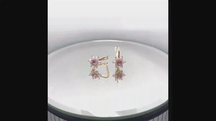 Золотые детские серьги 2103189101