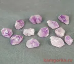 Необработанный камень аметист